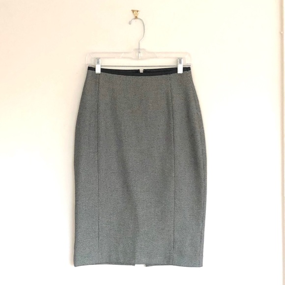 Express Dresses & Skirts - Express High Waisted Lace Overlay Pencil Skirt